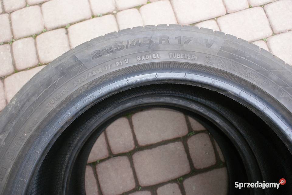 Opony 22545R17 letnie Michelin Continetal podkarpackie Dynów