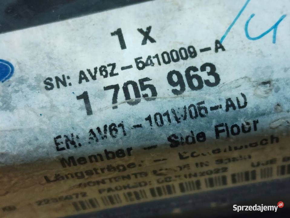 Strefa Zgniotu Kieł Lewy Przód Ford C Connect Pleszew
