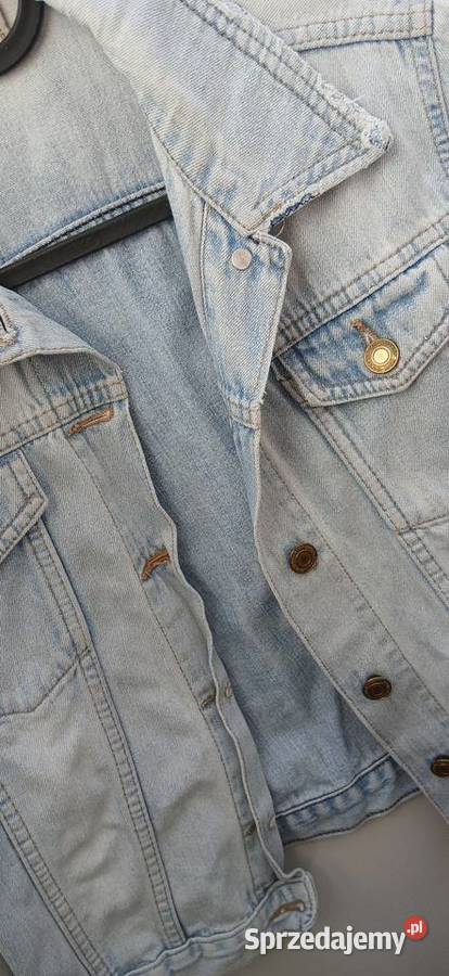 Jeansowa kurtka damska klasyczna Rozmiar 34(XS) kujawsko-pomorskie Grudziądz sprzedam