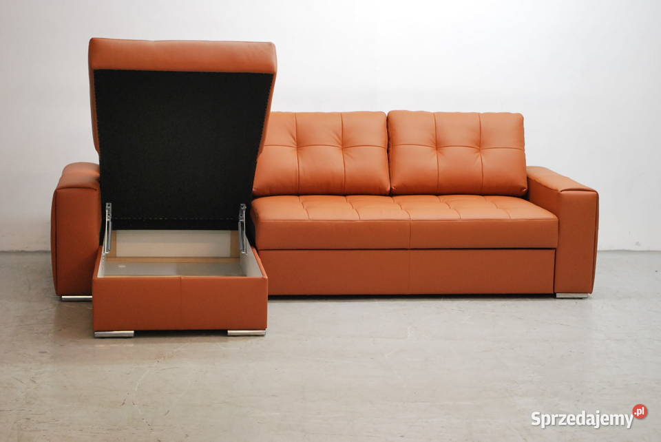 omr SKÓRA NATURALNA NAROŻNIK Z FSPANIA 3099 SOFA wielkopolskie Poznań