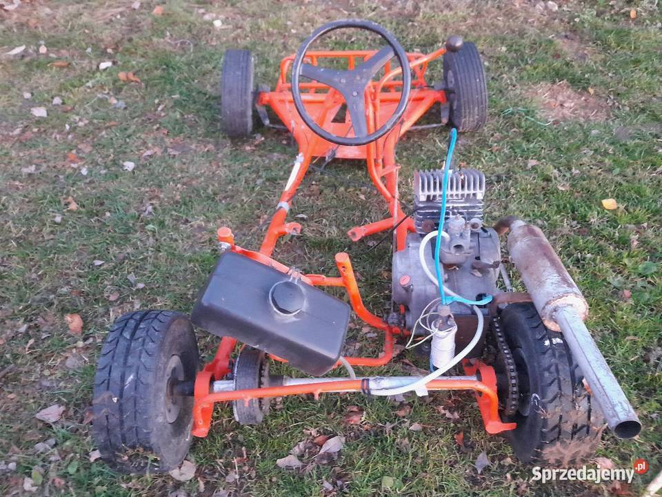 Włoski gokard z silnikiem simson s51 50