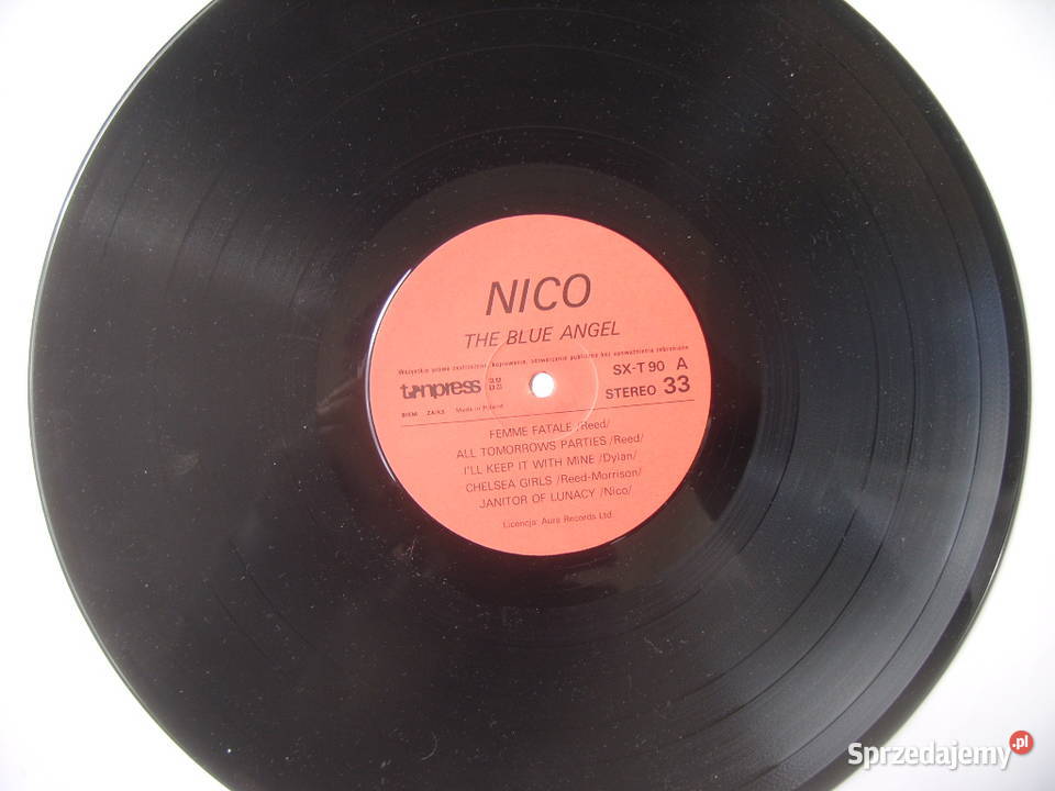 N Rock NICOTHE BLUE ANGEL LP winylTONPFESS płyta winylowa Wołów