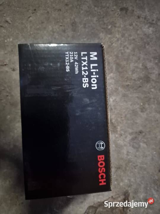 NOWY Bosch Akumulator Motocyklowy M LiIon mazowieckie Warszawa sprzedam