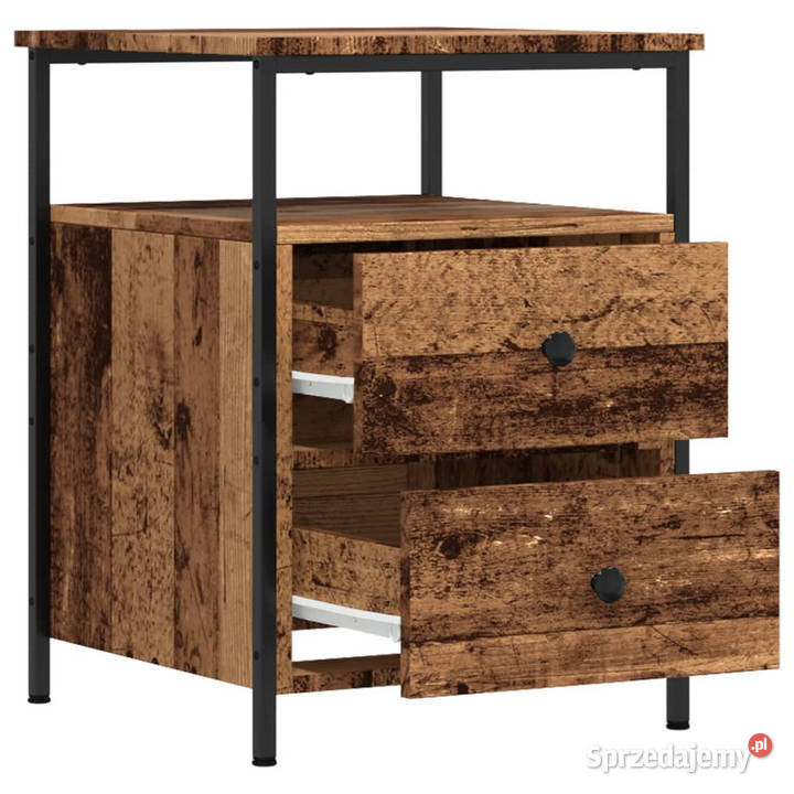 Szafka nocna stare drewno 44x45x60 WM857254
