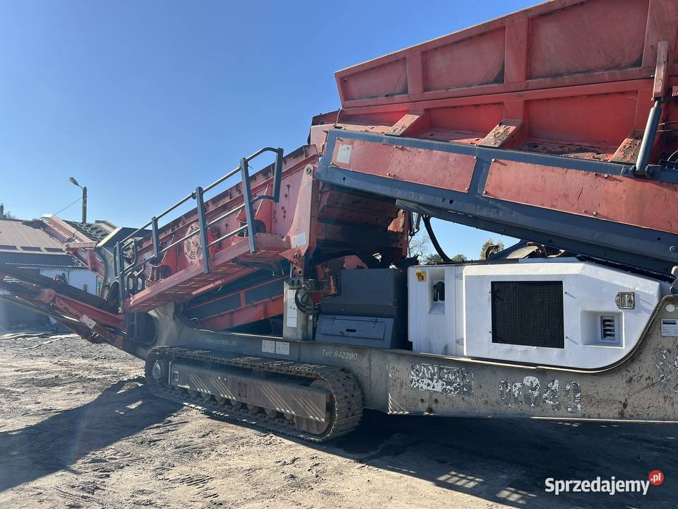 Przesiewacz Sandvik QE340 Extec E7 Zator