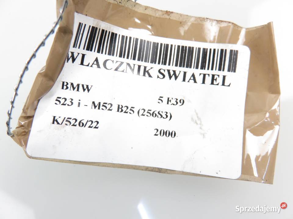 WŁĄCZNIK ŚWIATEŁ BMW 5 E39 8363683
