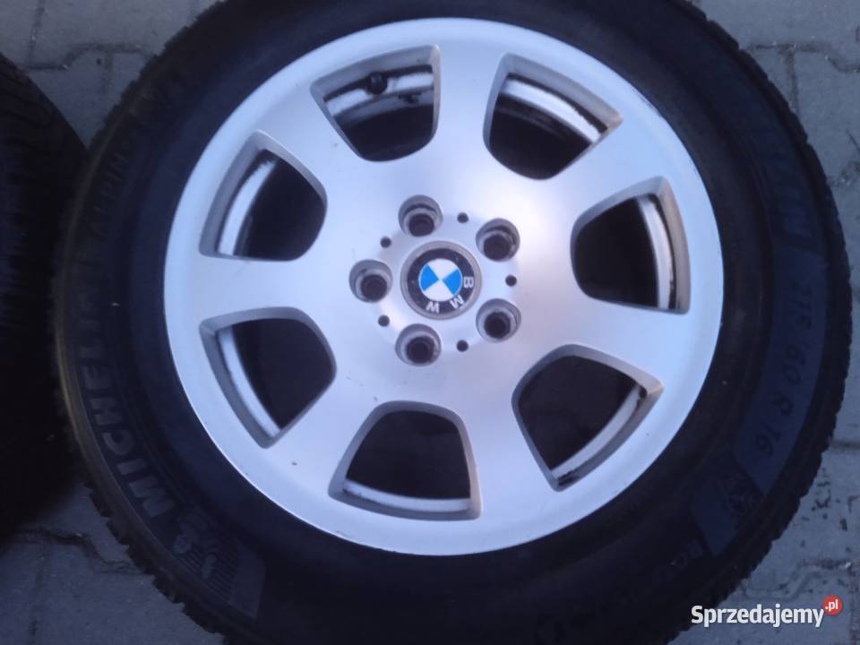 Koła Aluminiowe BMW 5x120 r16 z oponami 21550r16