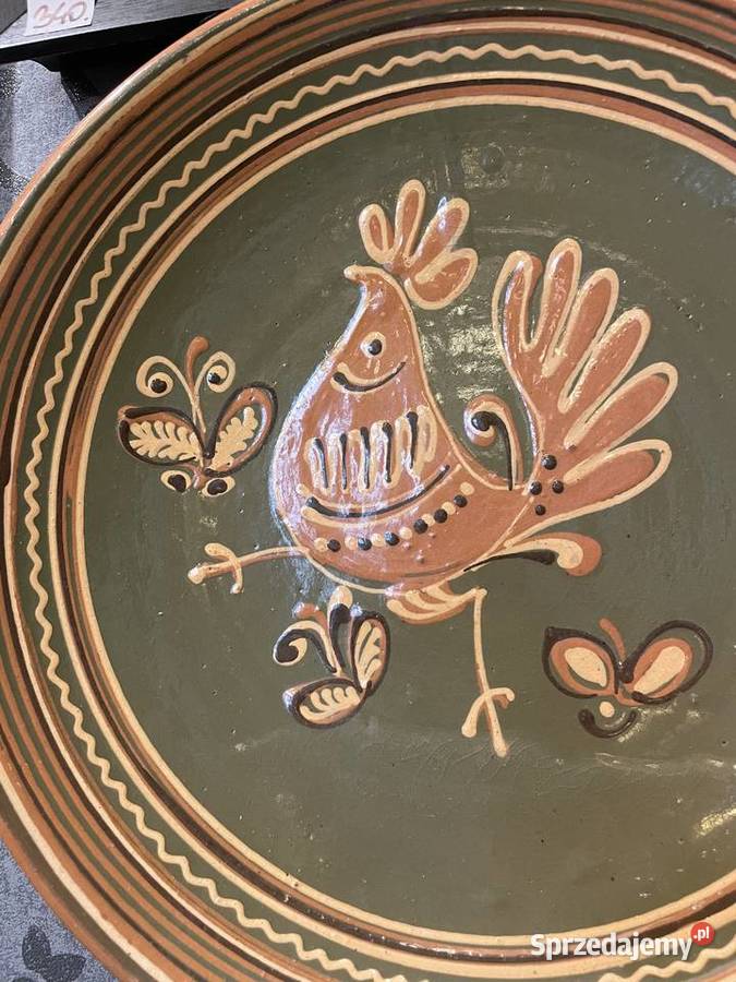 Ceramiczna patera Kamionka Łysa Góra z motywem Kraków