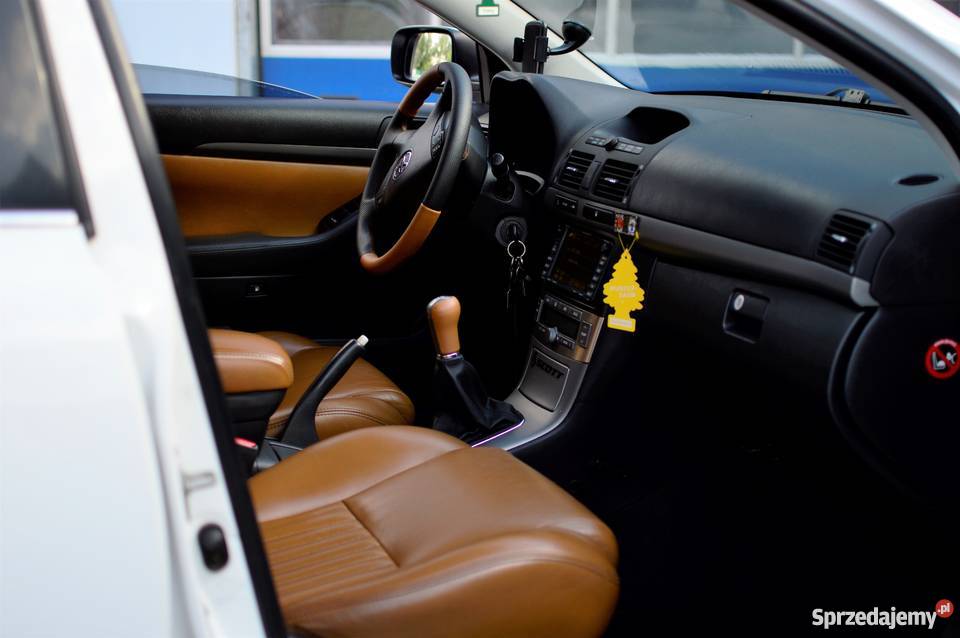 Toyota Avensis T25 Kombi Skóra Navi Klima mazowieckie Radzymin