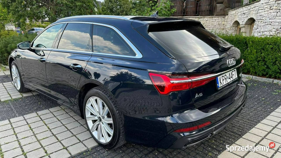 Audi A6 Avant 40Tdi mHEV 204 Quattro Przebieg 80 ogranicznik prędkości Słomniki