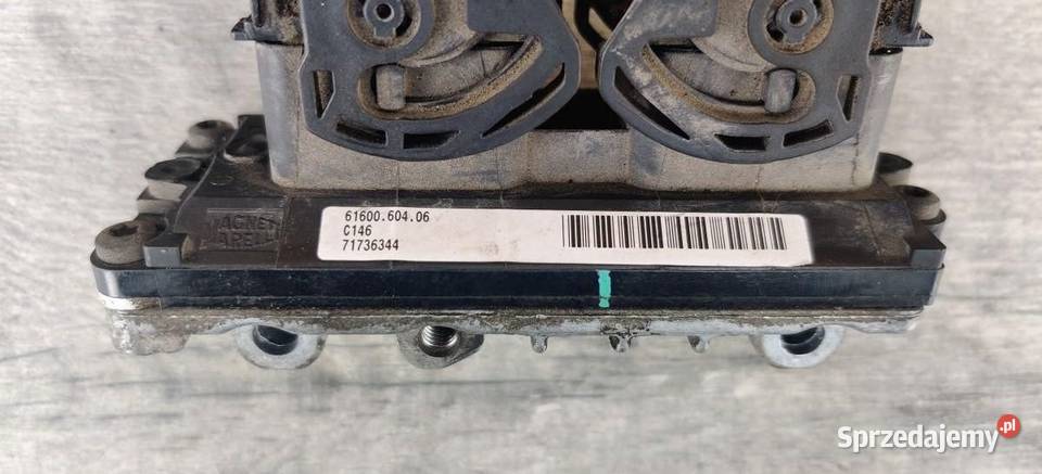 STEROWNIK SILNIKA KOMPUTER FIAT PUNTO II 2 2002 śląskie Gliwice