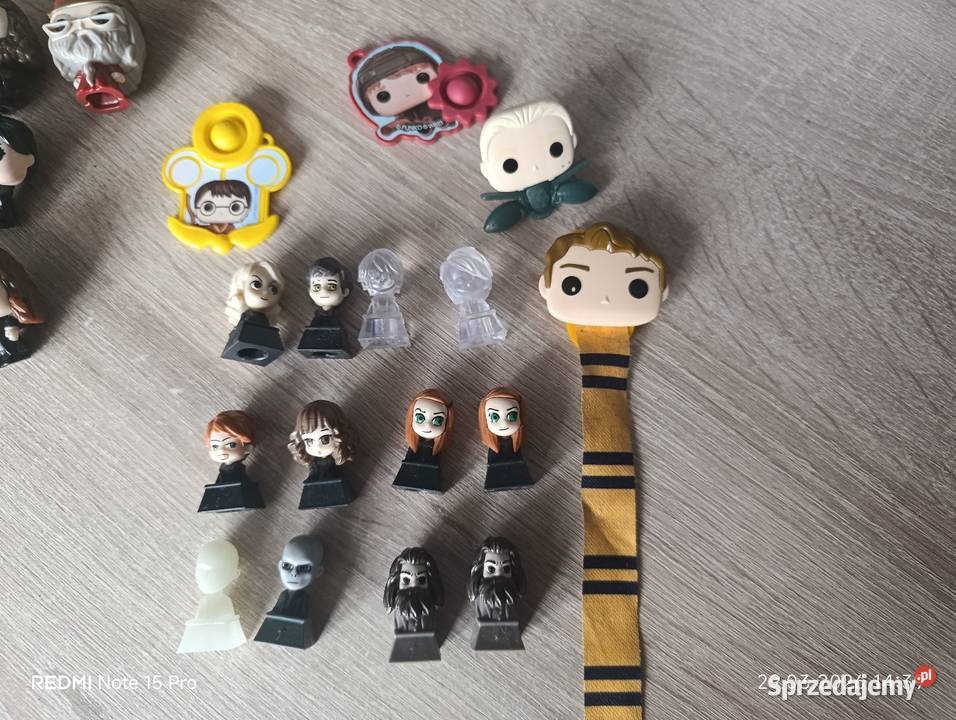 Figurki z Harrego Pottera z Kinder Niespodzianki