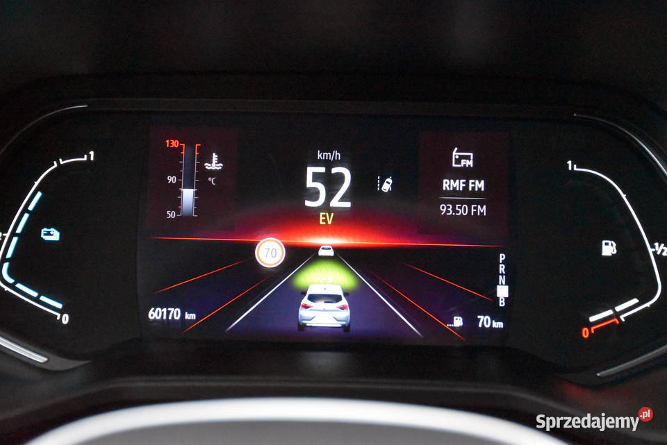 Renault Clio V ETECH ZEN 16 143 HYBRYDA Automat wielofunkcyjna kierownica Clio Zduńska Wola