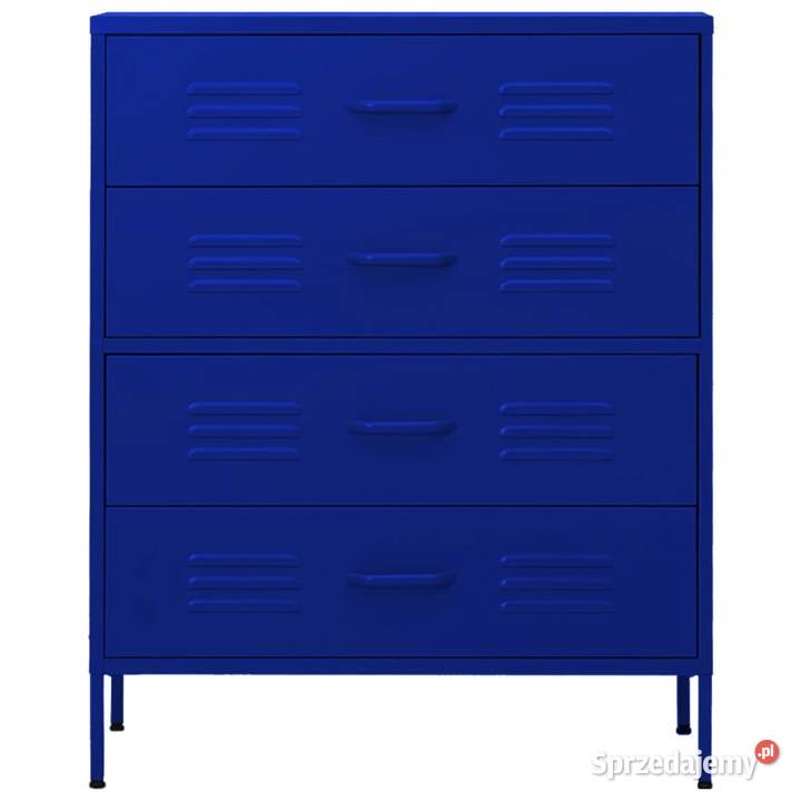 vidaXL Szafka z szufladami granatowaSKU336199 sprzedam