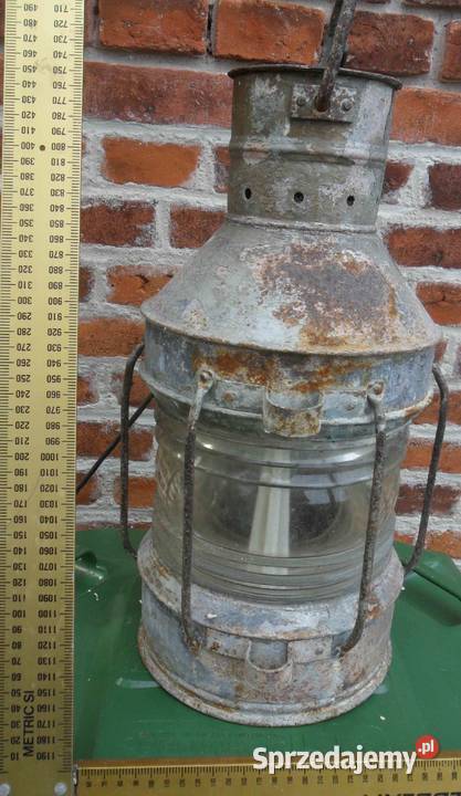 Stara lampa morska oryginalna mazowieckie Warszawa sprzedam