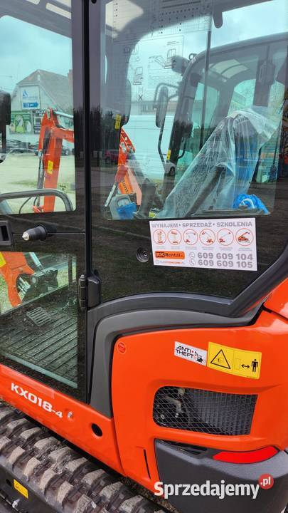 SprzedamWynajmę koparka Kubota KX0184GL Rok produkcji 2023 Bydgoszcz