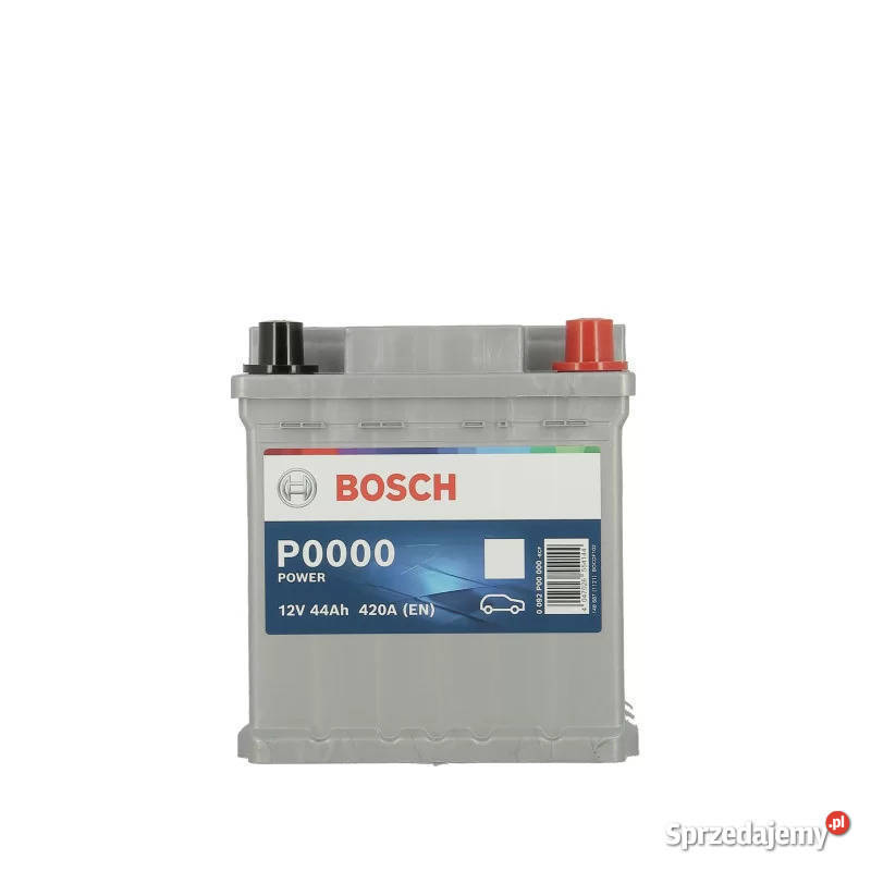 Akumulator Bosch 12V 44Ah420A P0000 kostka Łomża