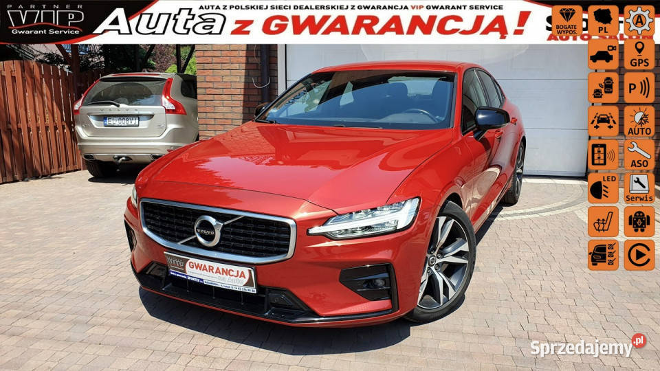 Volvo S60 T4 RDesign Salon serwis ASO elektrochrom. lusterko wst. Aleksandrów Łódzki