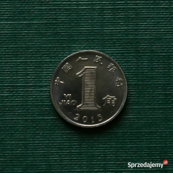 CHINY 1 jiao 2015r Gliwice sprzedam