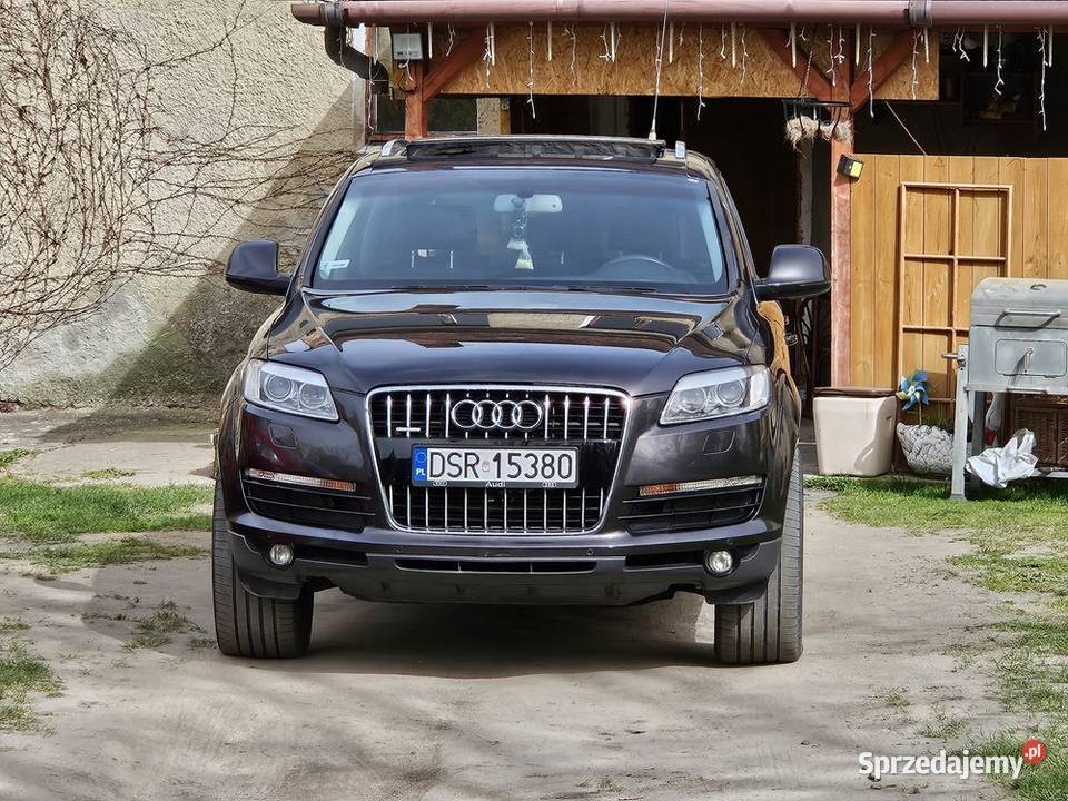 Audi Q7 SUV Zamiana bez dpf skórzana tapicerka Szymanów sprzedam