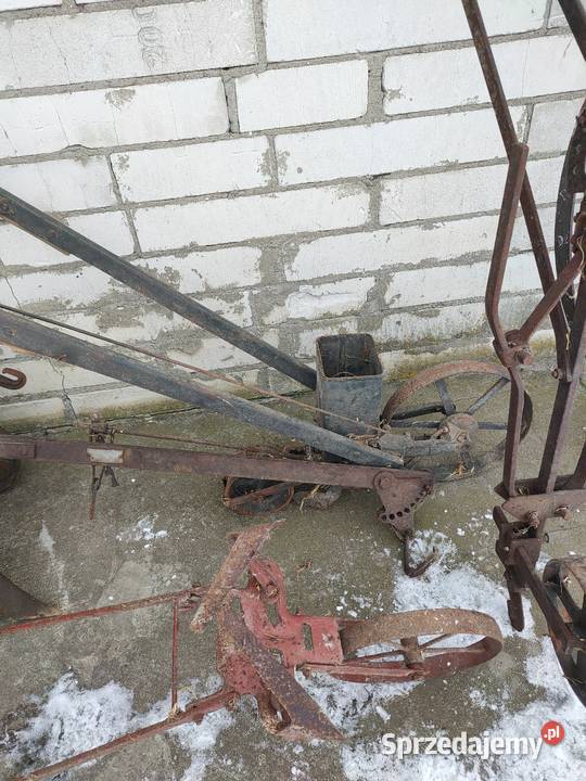 Radło konne Kultywator Pług 2 skibowy nieuszkodzony Morąg