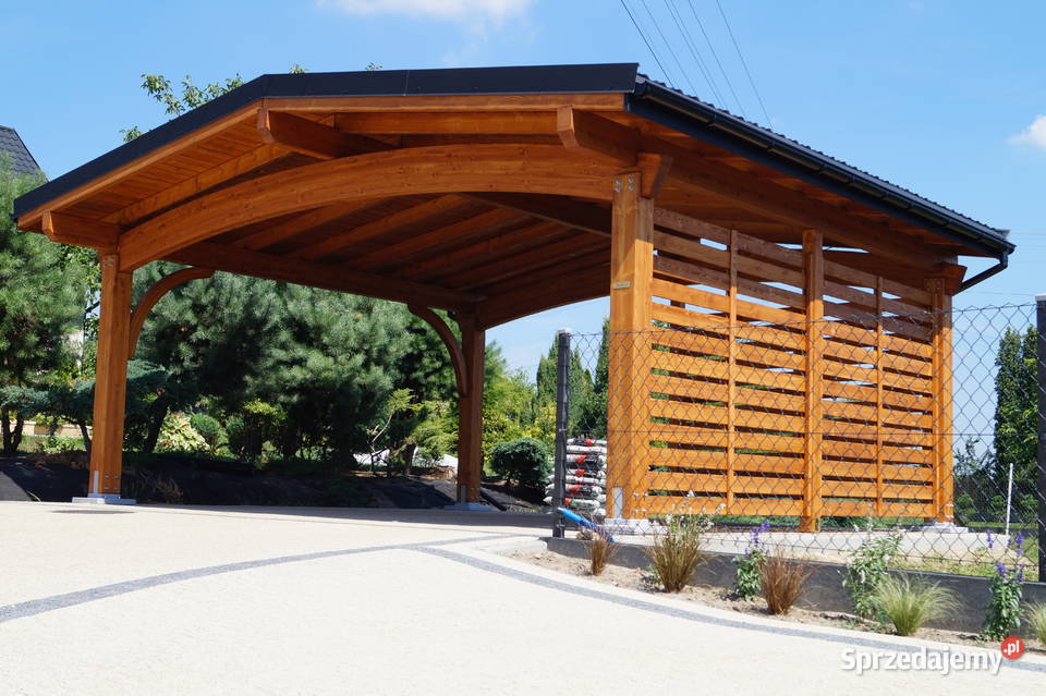 Wiata samochodowa garażowa ITALIA 6M BSH małopolskie Łącko