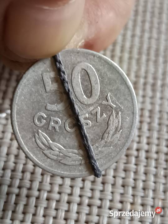 Sprzedam monete 50 gr 1949 r aqaq lubelskie Chełm