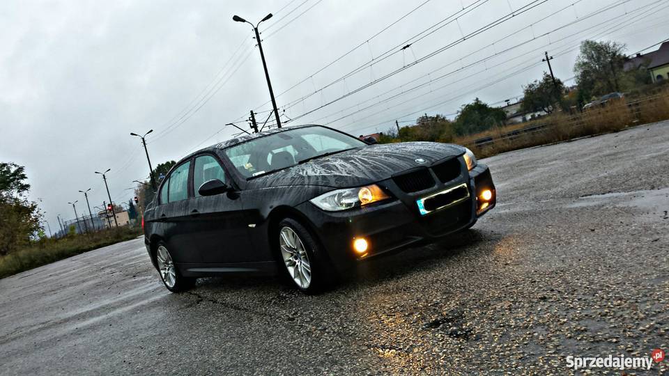 bmw e90 org M PAKIET czarna18 felgi klimatyzacja Seria 3 mazowieckie Sobolew