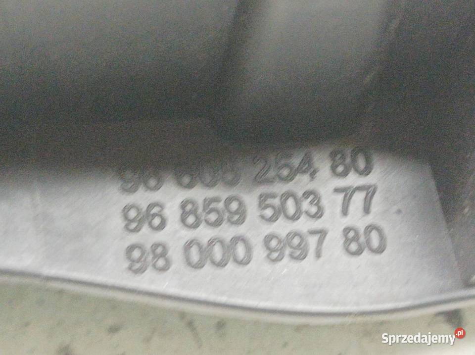 KLAMKA WEWNĘTRZNA LEWA PRAWA KOMPLET PRZÓD