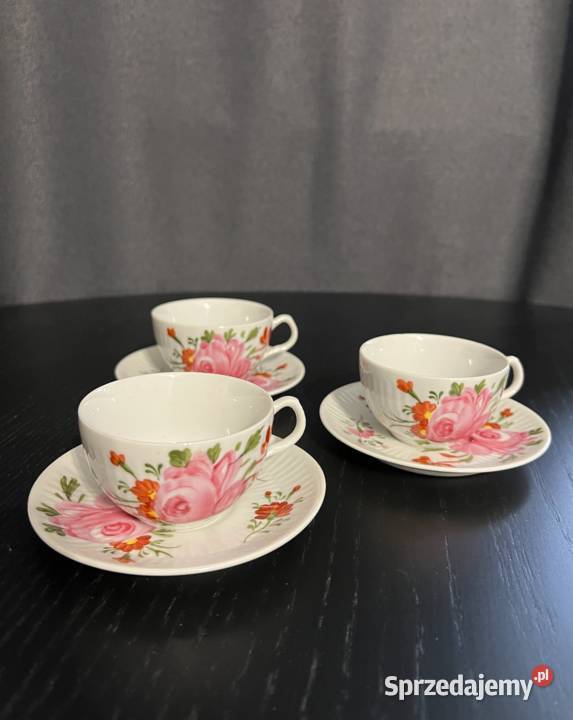 Serwis porcelanowy A Warnecke Ostfriesische Rose Warszawa sprzedam
