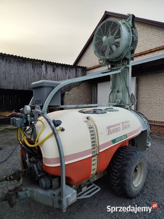 Opryskiwacz sadowniczy Induma TurboTwin 1600l lubelskie Janiszów
