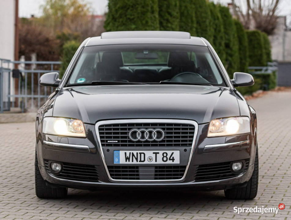 Audi A8 42i V8 350 250 Opłacona D3 20022010 immobilizer