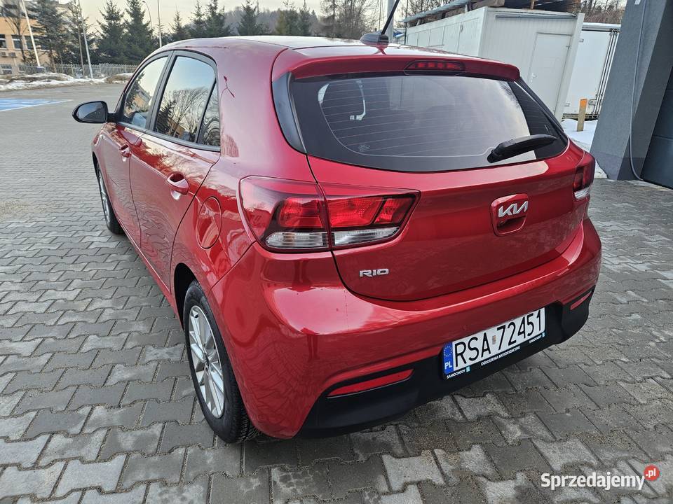 Kia Rio IV 12 16V MPI 84 Kamera Radar ogranicznik prędkości Rio Rio podkarpackie