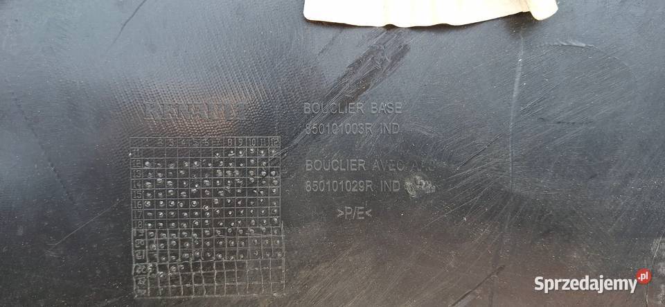 RENAULT ZOE ZDERZAK TYŁ TYLNY PDC 850101003R