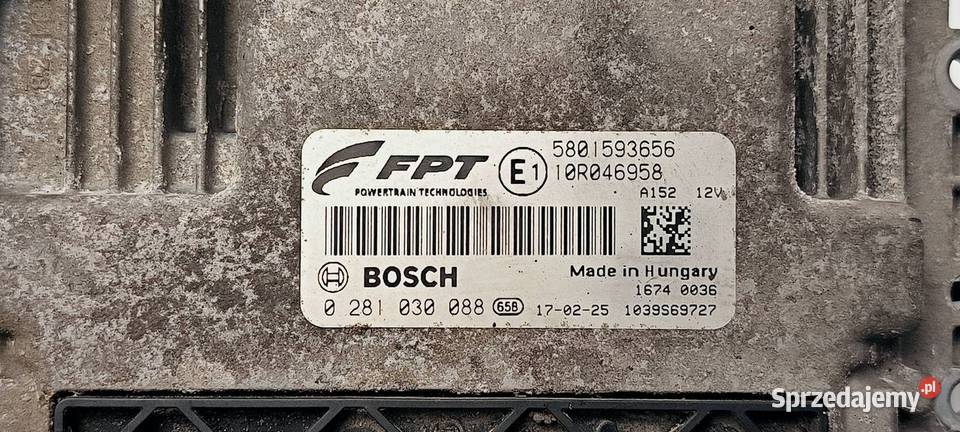 KOMPUTER IVECO DAILY 35S18 5801593656 osobowe Lipno