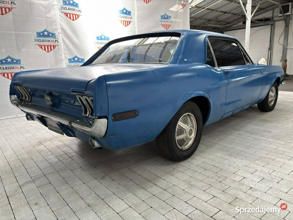 Ford Mustang Ford Mustang Coupe 1968 Pali i Rok produkcji 1968 Sulechów sprzedam