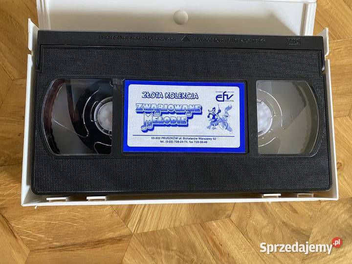 Zwariowane melodie bajki na kasecie VHS Lublin
