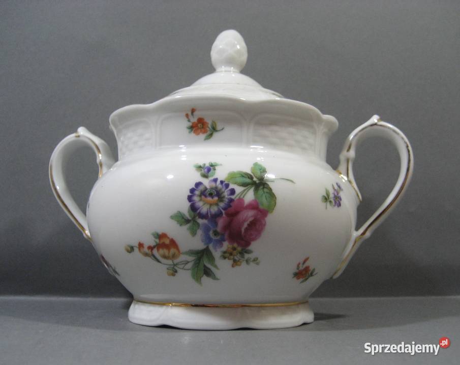 Cukiernica Porcelanowa Rosenthal Classic Rose Antyki, Sztuka, Kolekcje Katowice