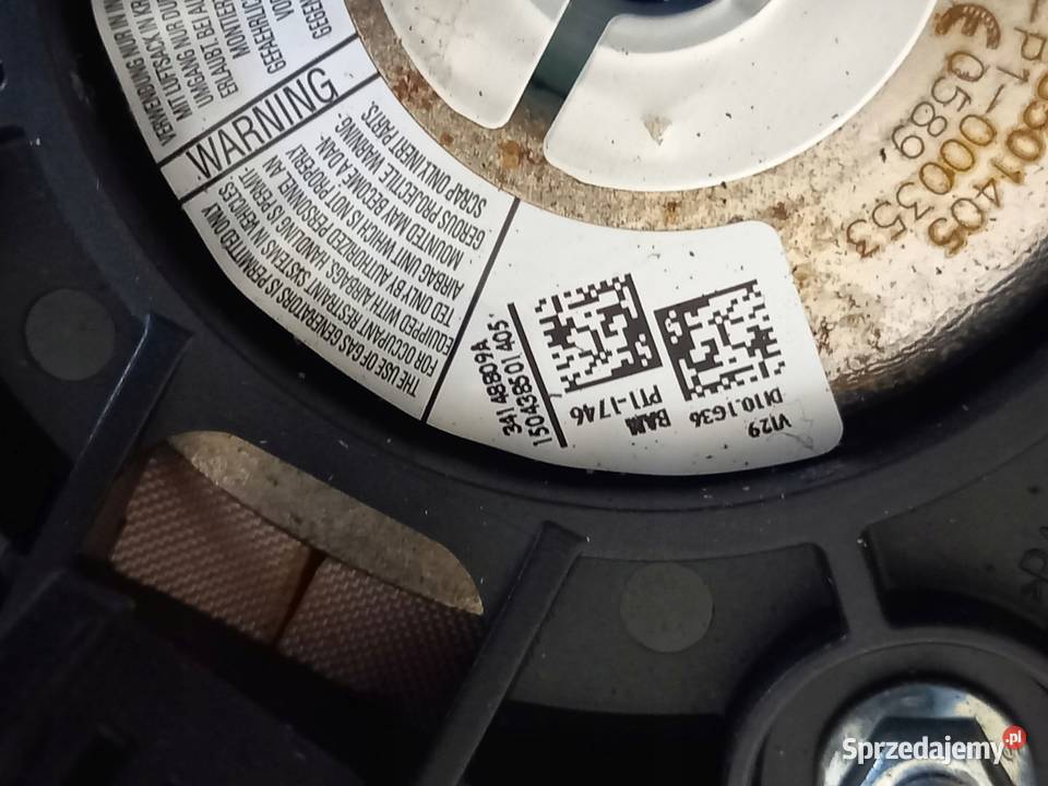 RENAULT TRAFIC III 15r AIRBAG poduszka kierowcy Kielce sprzedam