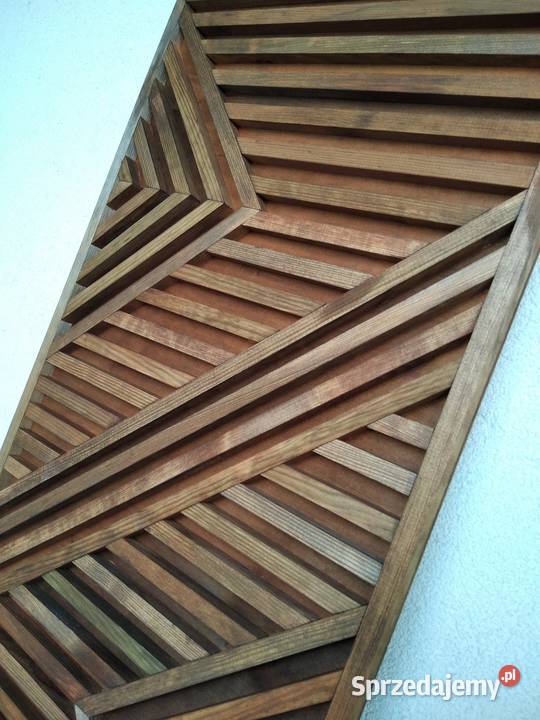 3D Obraz dekoracja panel ozdobny z drewna 80 x pomorskie