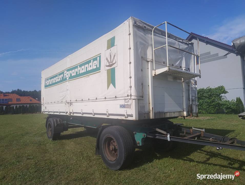 Przyczepa wywrotka 3stronna krone 183 zbozowka Przyczepy rolnicze Grabów nad Prosną sprzedam