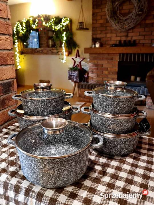 Garnki marmur 6 Łódź