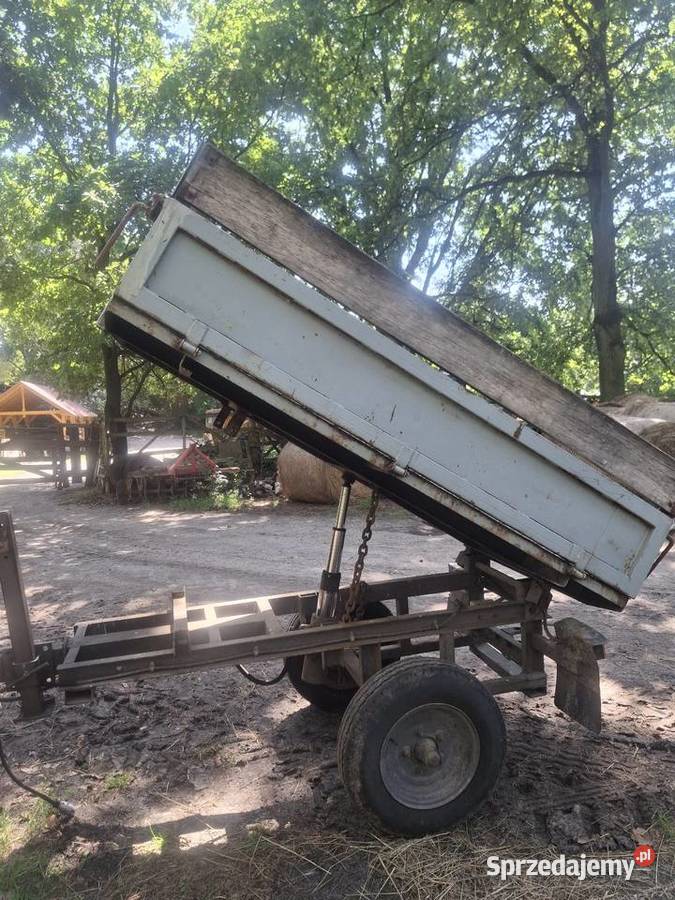Przyczepa minitraktorek wywrotka 3stronny kiper lubuskie