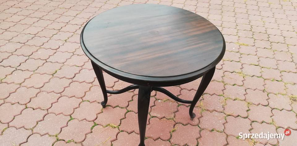 Stół okrągły stylowy Ludwikowy art deco stolik Garwolin