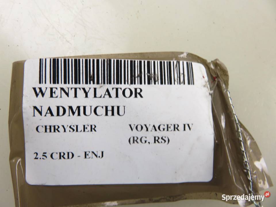 DMUCHAWA CHRYSLER VOYAGER IV RG RS 1661000346