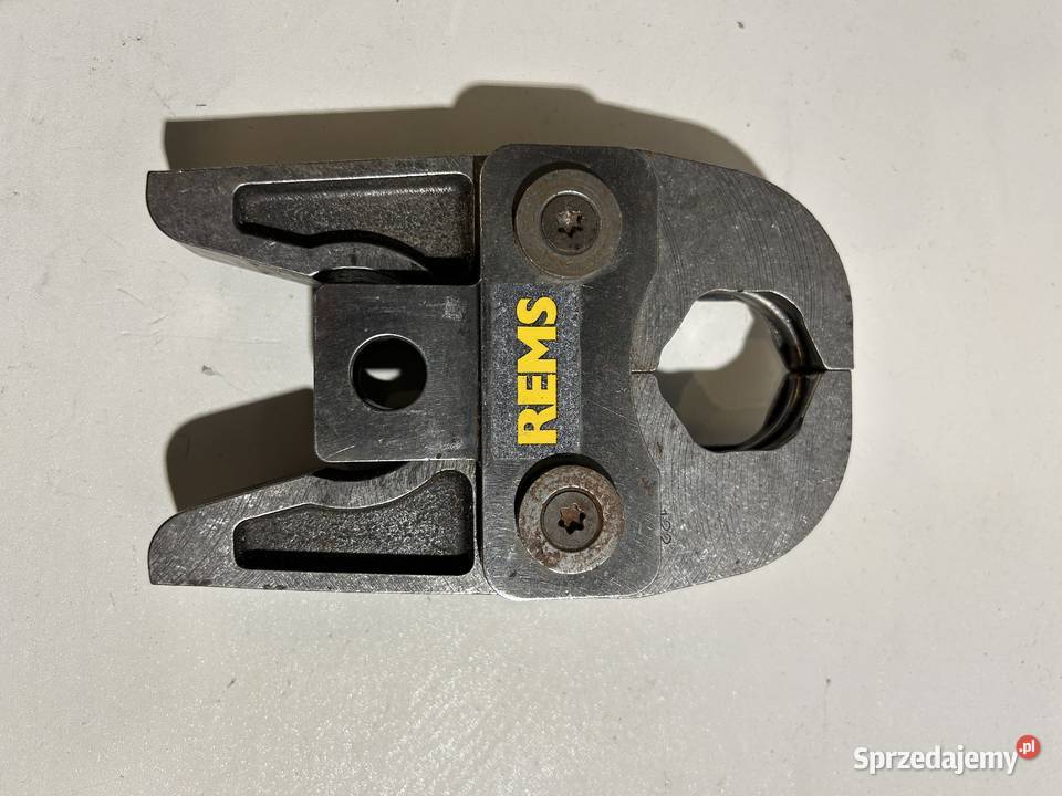 SZCZĘKA ZACISKOWA CĘGI DO RUR V35 DO ZACISKARKI