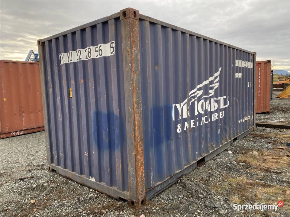 Kontener morski magazynowy 20DV 6 metrowy Suchedniów