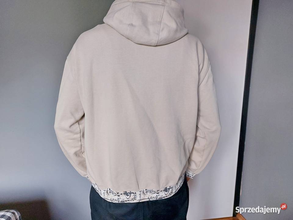 bluza z kapturem Oakley M rozpinana męska beżowa Poznań