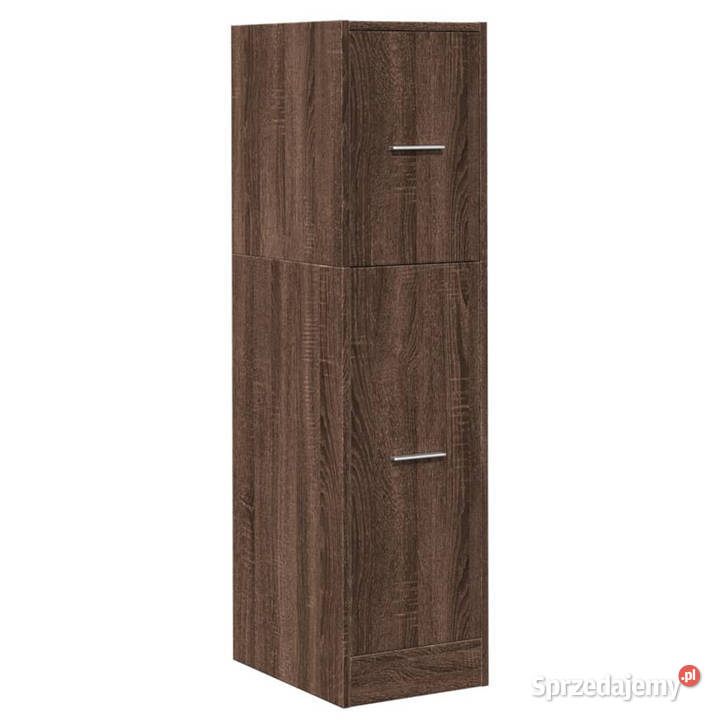 Szafka apteczna brązowy dąb 30x41x118 WM855166