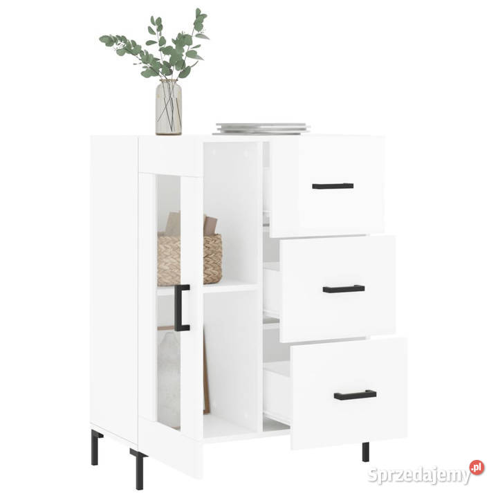 Szafka biała połysk 695x34x90 materiał Pozostałe Warszawa
